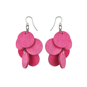 Juolukka earrings, pink