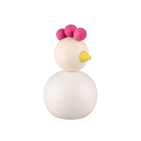 Kananen decoration, white