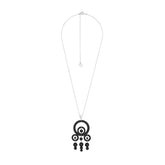 Karambola pendant, black