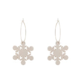 Kittilä earrings, ecru