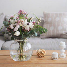 Kupla vase, clear, 22 cm