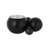 Kupla candle holder, black