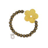 Lemmikki bracelet, yellow/green
