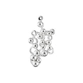 Mandartania ear cuff, silver