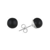 Marja earrings, black