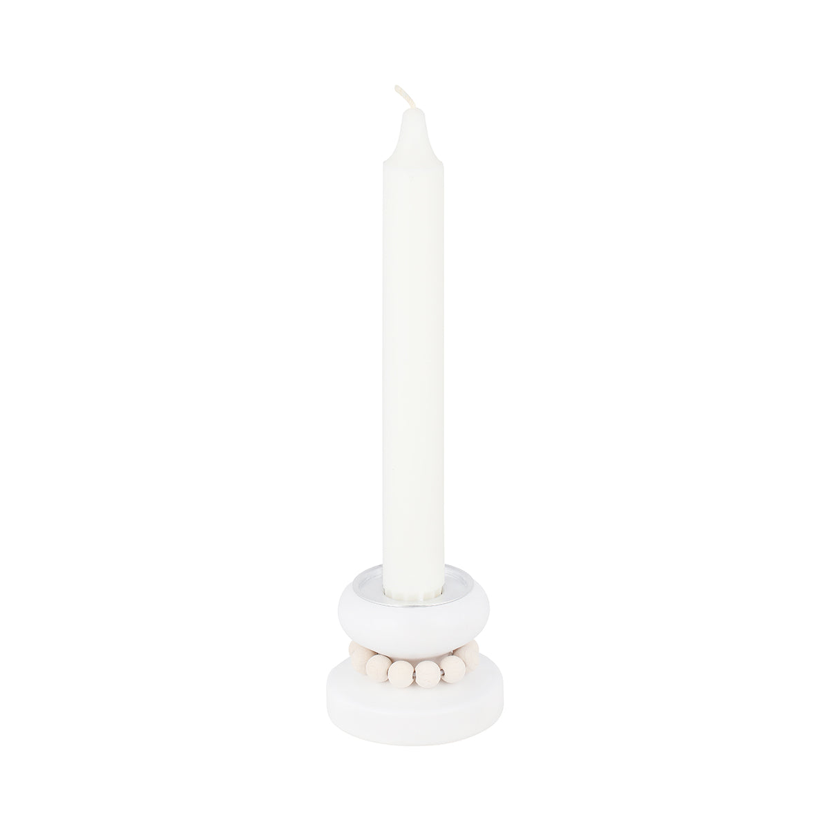 Miniprinssi candleholder, white
