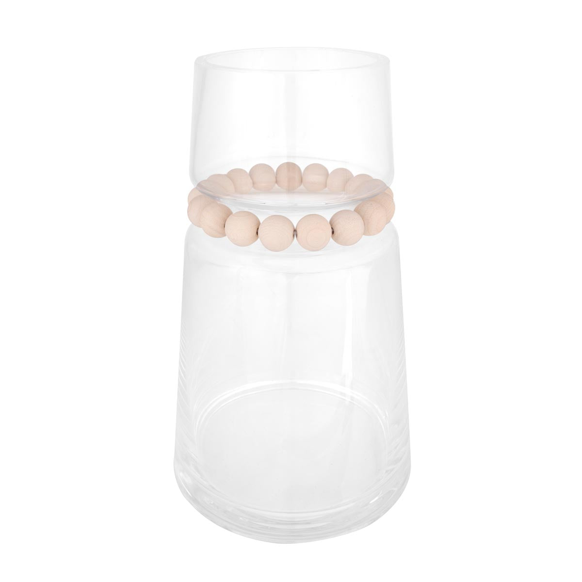 Nuppu glass vase, large