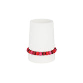 Nuppu candleholder, red, 9,5 cm
