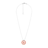 Orkidea necklace, watermelon red
