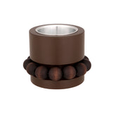 Prinsessa candleholder, dark brown