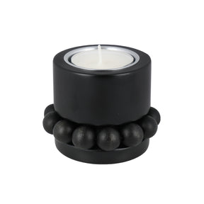 Prinsessa candleholder. black