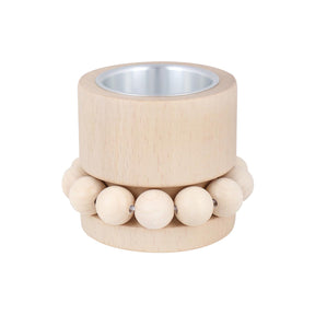 Prinsessa candleholder, varnished wood