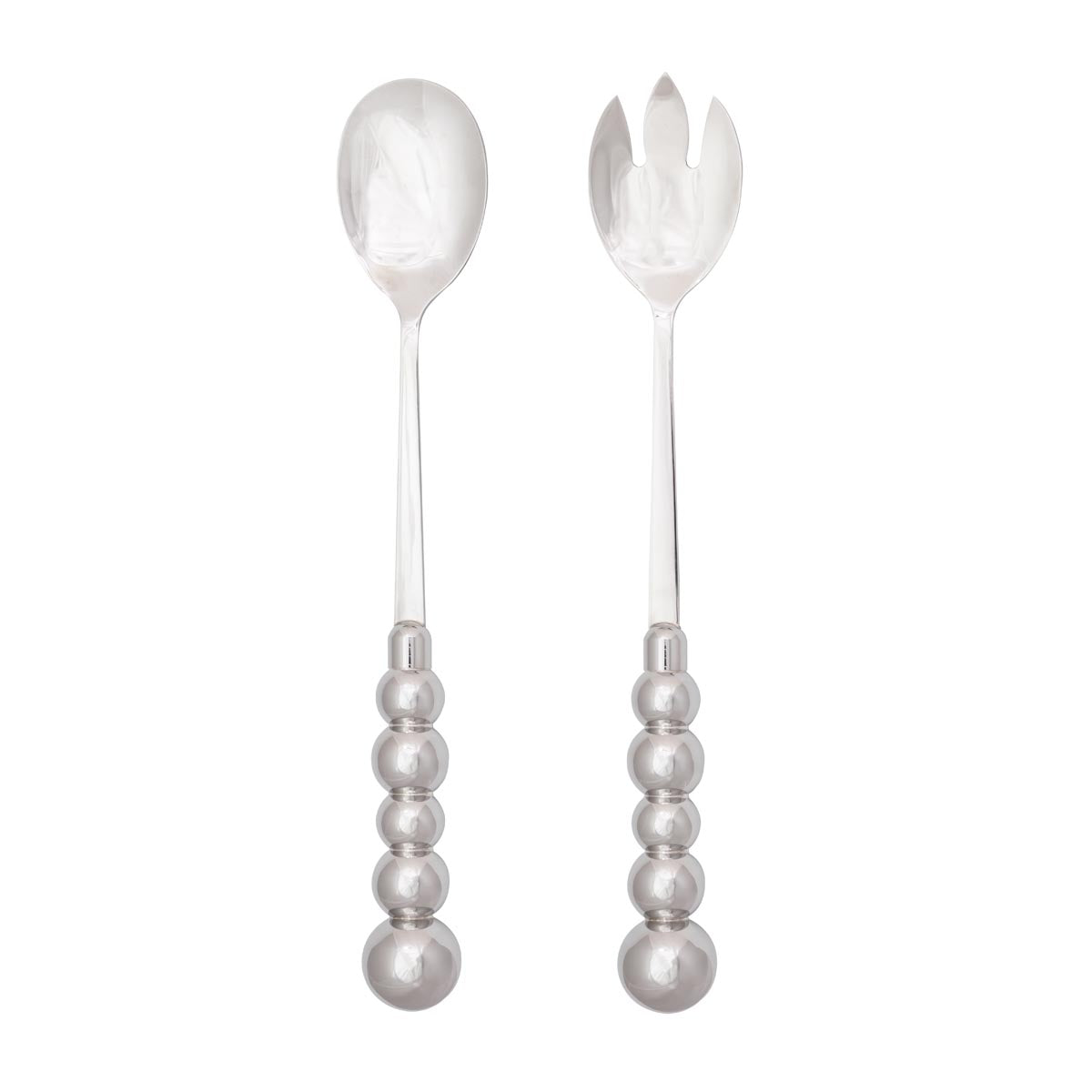 Puisto salad servers, steel