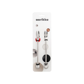 Puisto fork set, steel