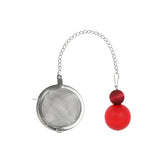 Puisto tea strainer, red