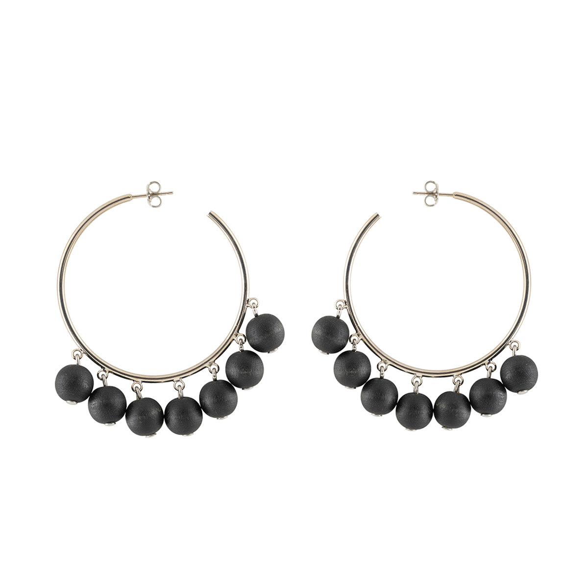 Sevilla earrings, black