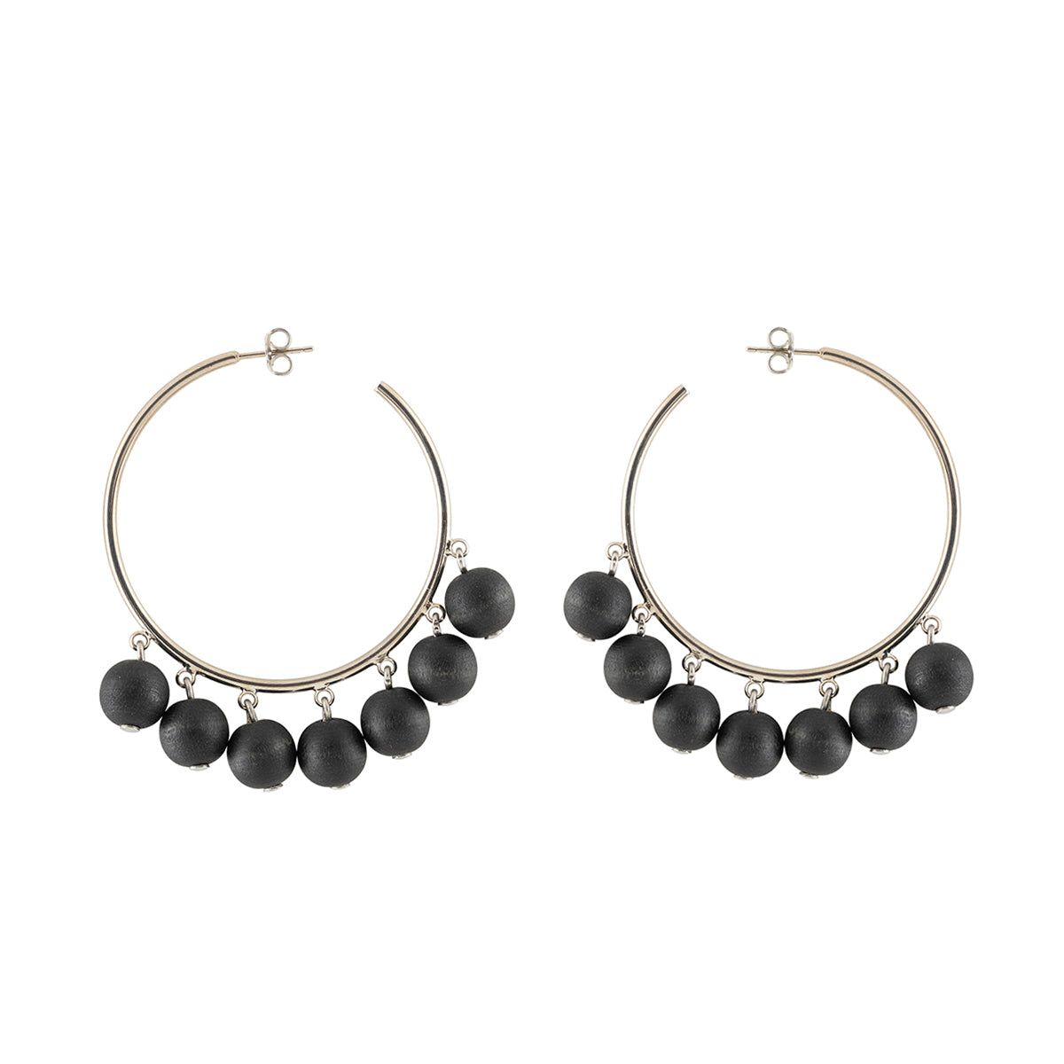 Sevilla earrings, black