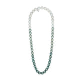 Suometar necklace, shades of turquoise