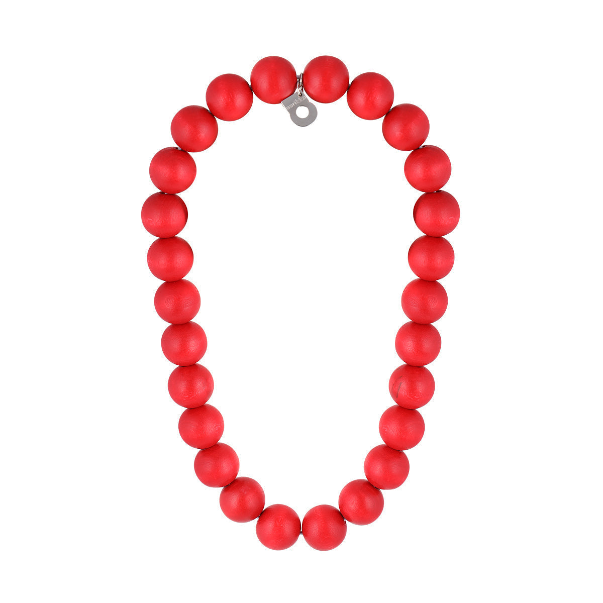 Suomi necklace, bright red