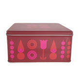Tin box, Elf, red