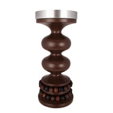 Tsaaritar candleholder, dark brown
