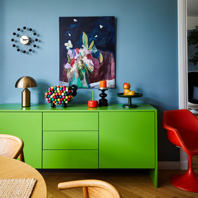 Pässi figurine, black and multicolour