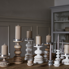 Ruustinna candleholder, white