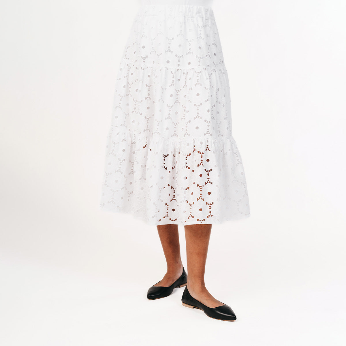 Netta skirt, white
