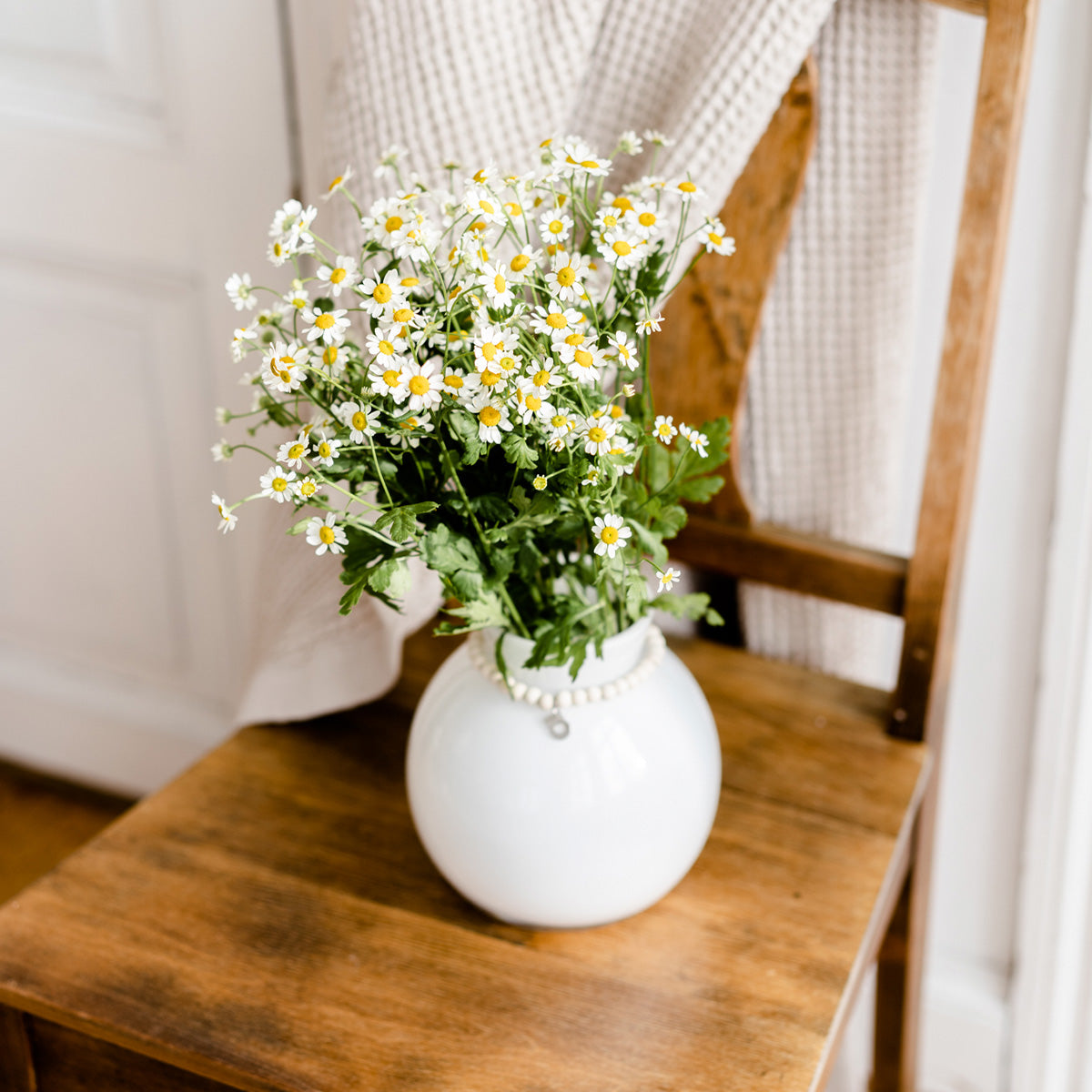 Kupla vase, white, 16 cm