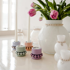 Prinsessa candleholder, light green
