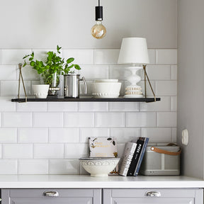 Puisto pot, white