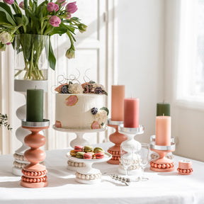 Keisarinna candleholder, watermelon red
