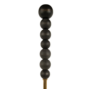 Nuppu sauna ladle, gold and black